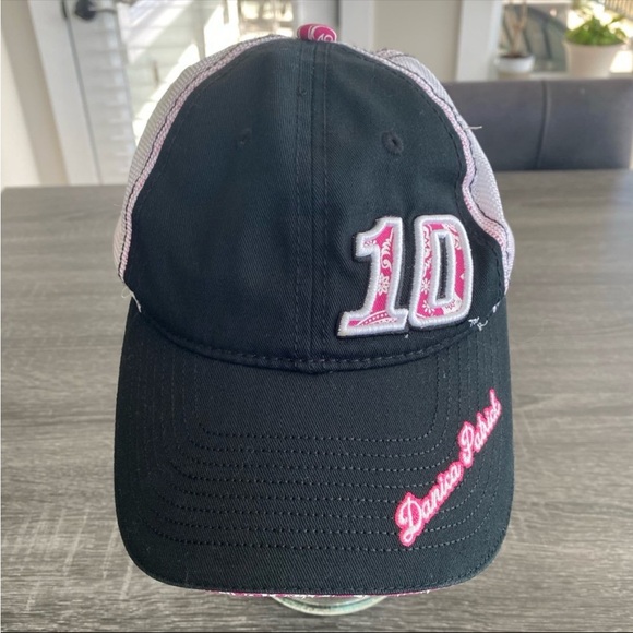 🔥5/$25 Chase Authentics Danica Patrick #10 Stewart-Hass NASCAR Racing Cap Hat OS - Picture 2 of 14